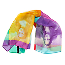 Mona Lisa Pop Square scarf