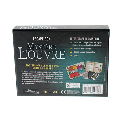 Escape box - Mystère au Louvre