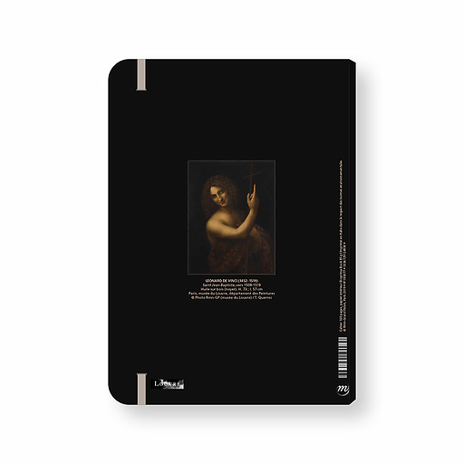 Cahier à élastique Léonard de Vinci - Saint Jean Baptiste