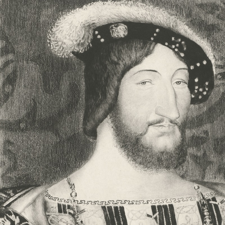 Portrait of Francis the 1st, King of France (in 1515)