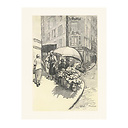 Flower Seller in Montmartre