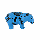 Figurine Hippopotamus - 11 cm