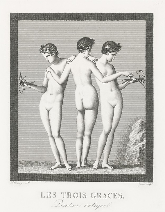 Les Trois Grâces - Boucher-Desnoyers