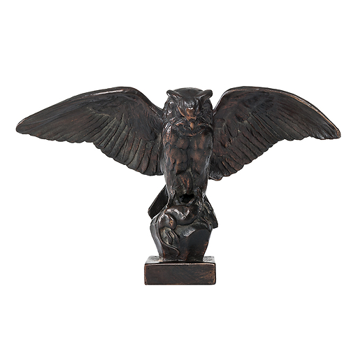 Hibou Barye - Bronze