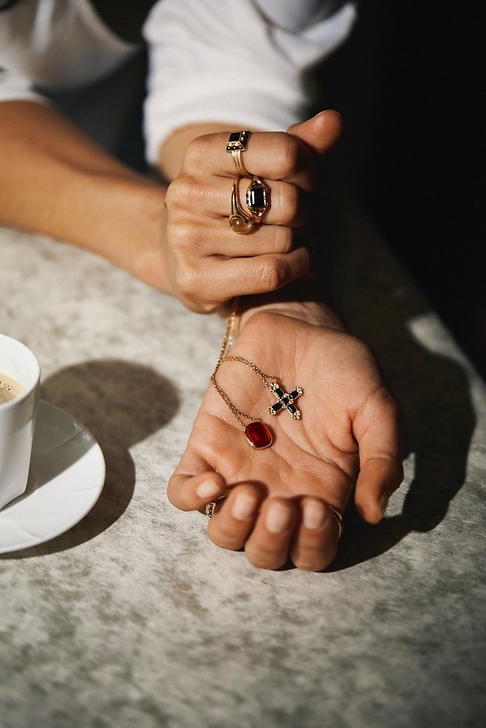 Bague en Agate Élisabeth d'Autriche