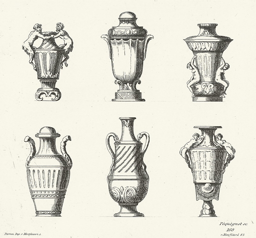 Vase, Louis XII period - Auguste Péquégnot