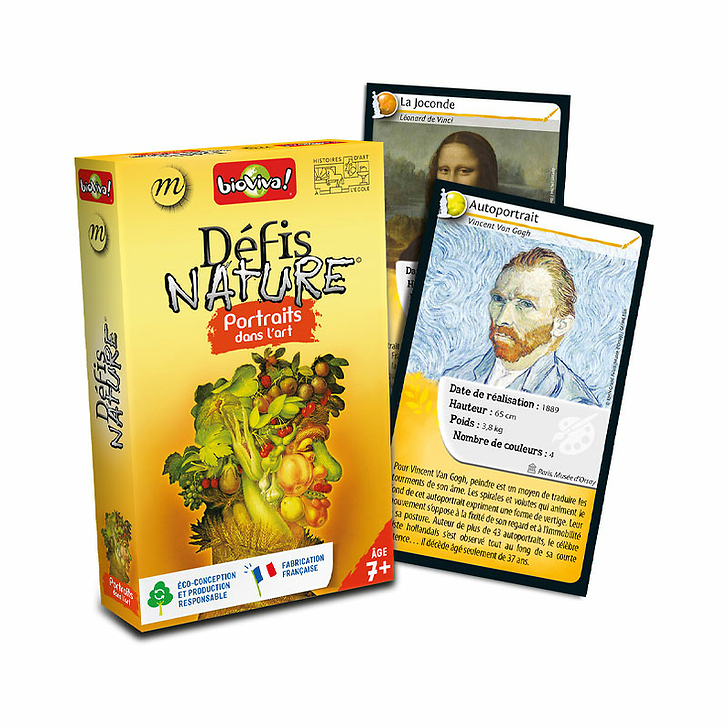 Défis Nature Game - Portraits in Art - Bioviva