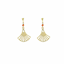 Boucles d'oreilles Papyrus