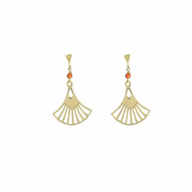 Boucles d'oreilles Papyrus