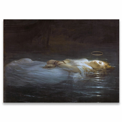 Affiche Paul Delaroche - La jeune martyre