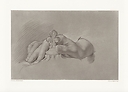 Study of a hand (left side of a study sheet)