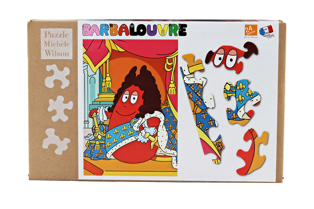 Barbo Toys Puzzle Deco Leone 41 Pezzi - 38x42 Cm, Per Bambini 3+, Made In Denmark, Colori Multicolore