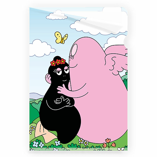 Clear file A4 - Barbapapa and Barbamama