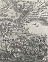 The siege of La Rochelle, in 1627-1628 - Jacques Callot