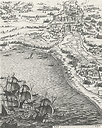 The siege of La Rochelle, in 1627-1628 - Jacques Callot