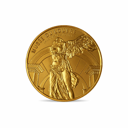 Médaille souvenir Musée du Louvre - La Victoire de Samothrace - Monnaie de Paris