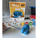 Figurine for moulding and decorating Hippopotamus - Mako Moulages