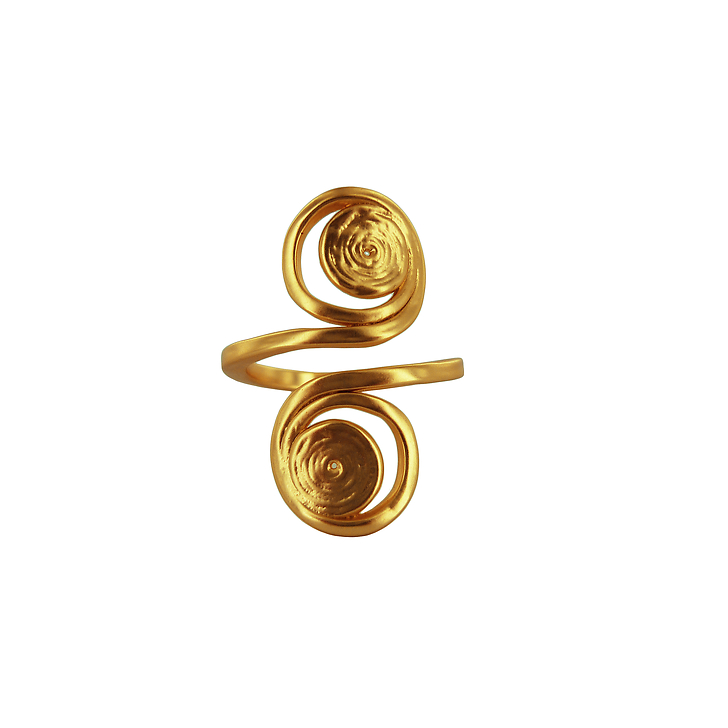 Ring Greek spiral