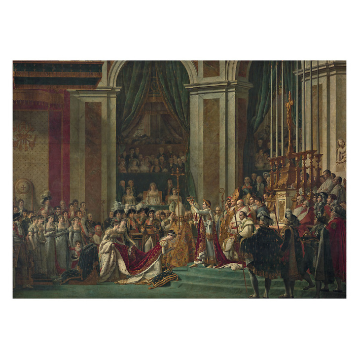 Affiche Jacques-Louis David - Sacre de l'empereur Napoléon Ier - 50 x 70 cm