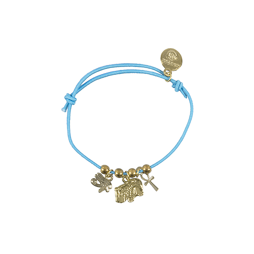 BarbaLouvre - Bracelet ajustable avec Charm's Barbibul