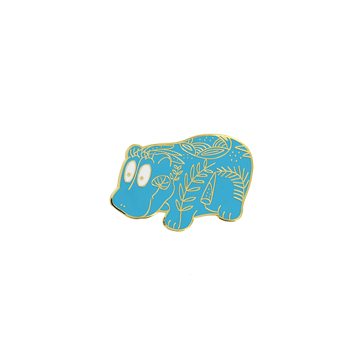 Pin's Hippopotame - Collection Barbalouvre