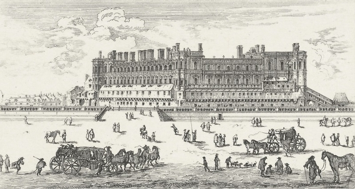 Le château de Saint-Germain-en Laye, en 1658 - Israël Silvestre