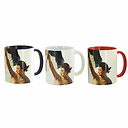 Mug Delacroix La liberté guidant le peuple - Blanc