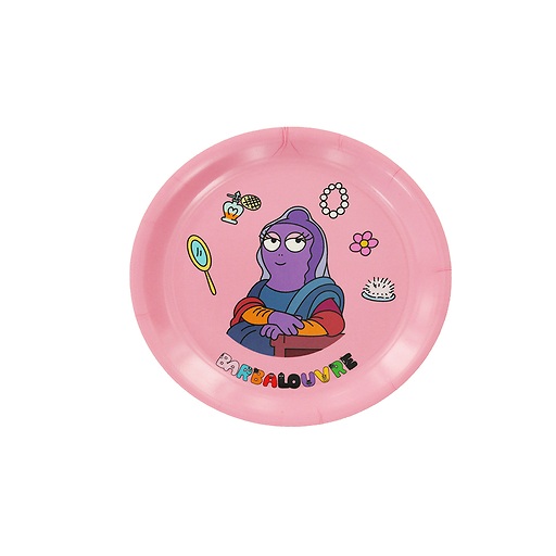 Coupelle ronde 11 cm Barbapapa Joconde - Collection Barbalouvre