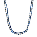 Sautoir antique avec pierres bleues