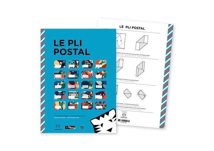 Le Pli postal A4 Louvre Égypte - Papier Tigre