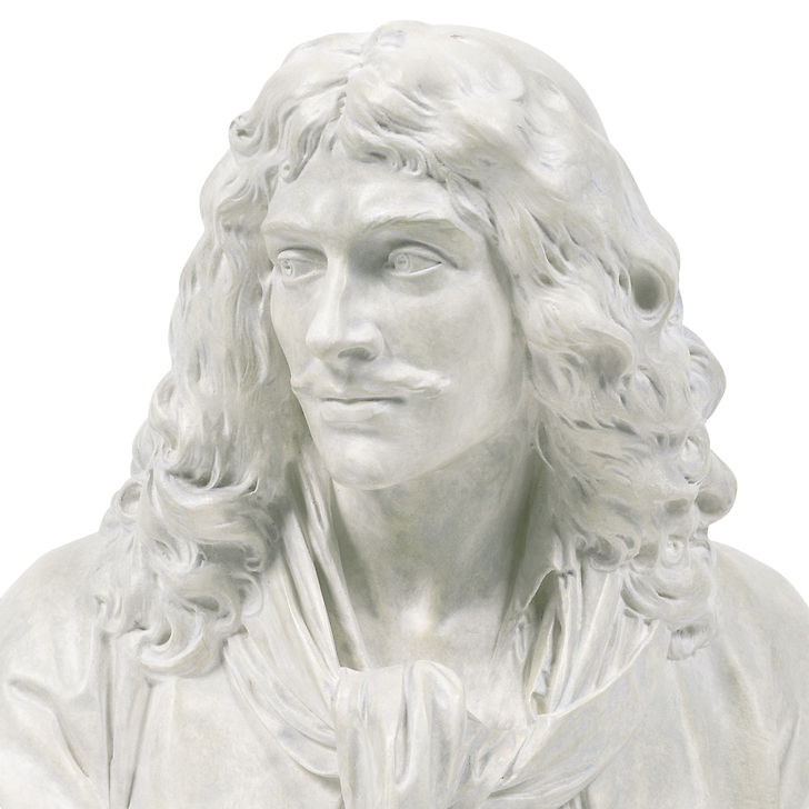 Bust of Jean-Baptiste Poquelin, know as Molière - Jean Antoine Houdon