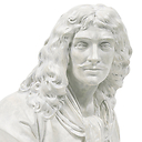 Bust of Jean-Baptiste Poquelin, know as Molière - Jean Antoine Houdon