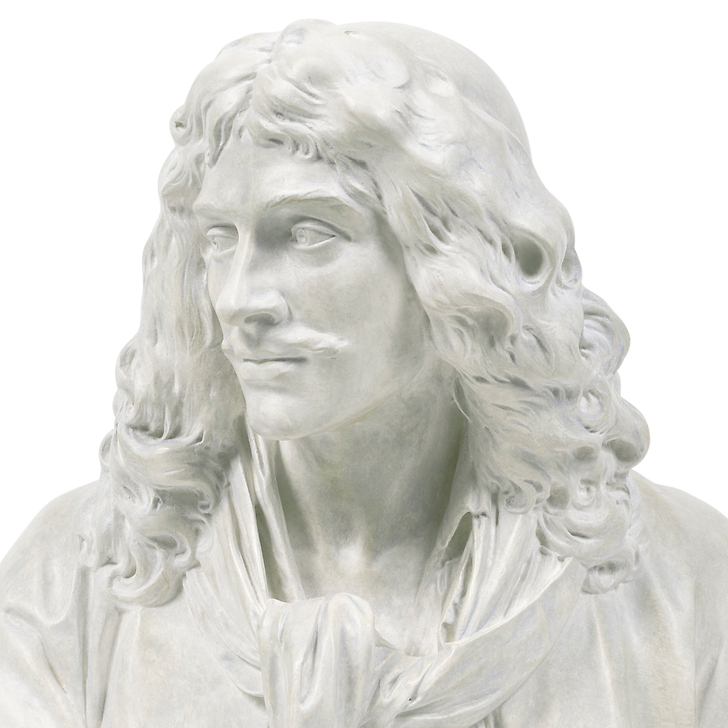 Bust of Jean-Baptiste Poquelin, know as Molière - Jean Antoine Houdon