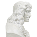 Bust of Jean-Baptiste Poquelin, know as Molière - Jean Antoine Houdon