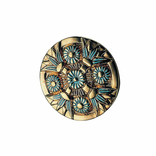 Broche-pendentif Fleur de lotus