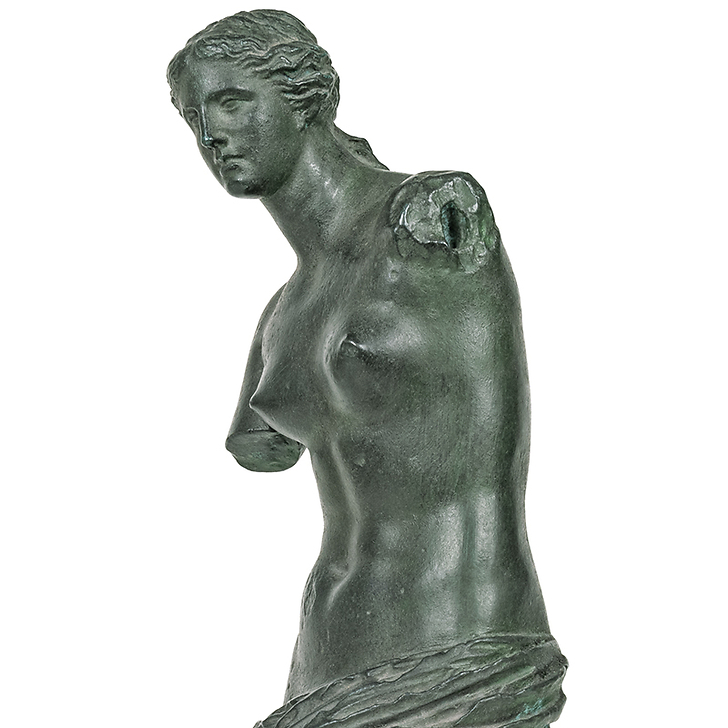 Aphrodite known as the "Venus of Milo" - Bronze