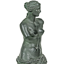 Aphrodite known as the "Venus of Milo" - Bronze