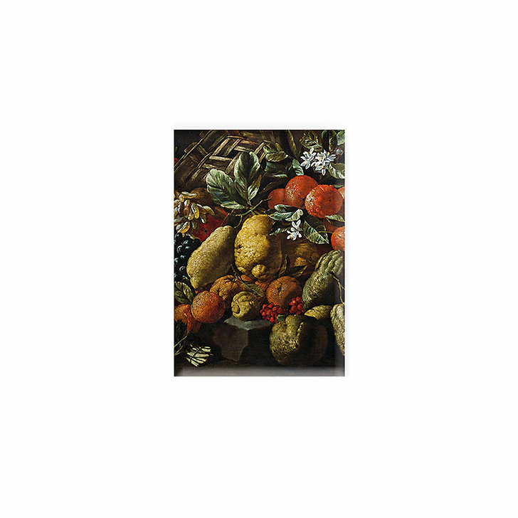 Magnet Brueghel / Ruoppolo - Nature morte aux fruits et aux fleurs, 1680-1685