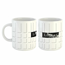 Mug Signature Louvre Philippe Apeloig - Blanc