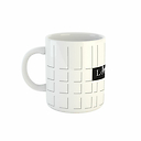 Mug Signature Louvre Philippe Apeloig - Blanc