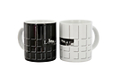 Mug Signature Louvre Philippe Apeloig - Black