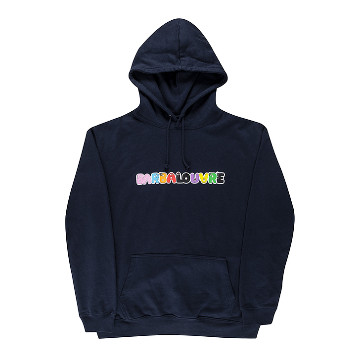 Hoodie Barbalouvre blue navy Museum Louvre size xxs