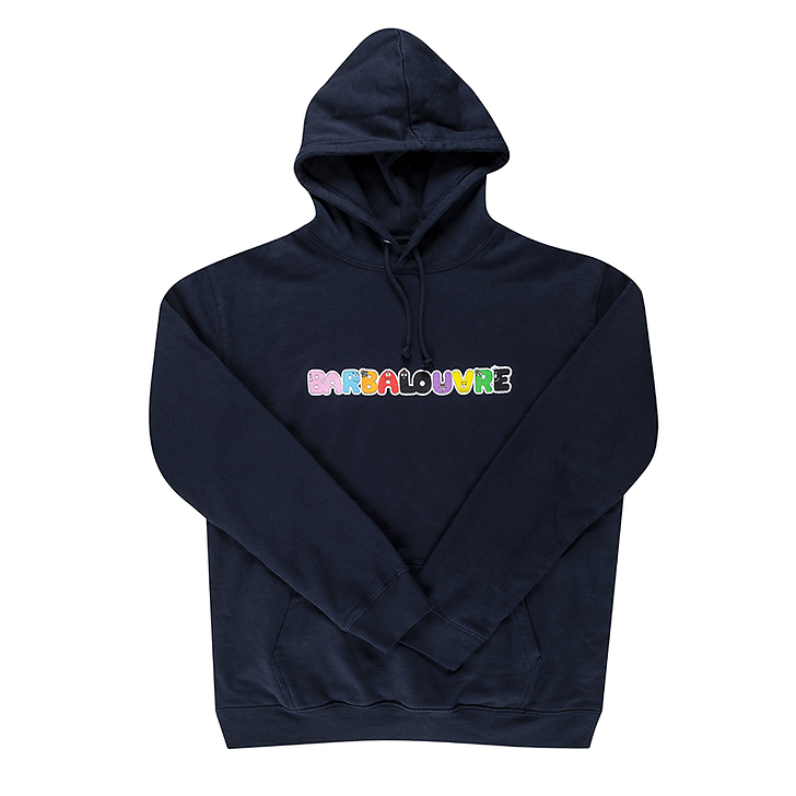 Hoodie Barbalouvre blue navy Museum Louvre size xxs