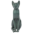 Goddess Bastet as a cat - Bronze