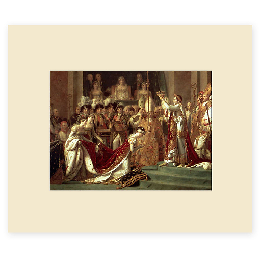 Sacre de l'empereur Napoléon 1er De Jacques Louis David (détail)