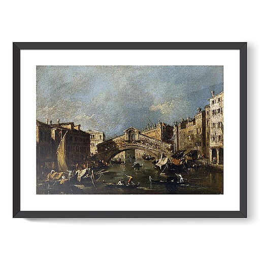 Venice, Rialto Bridge (framed art prints)