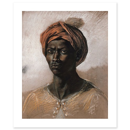 Homme au turban (toiles sans cadre)