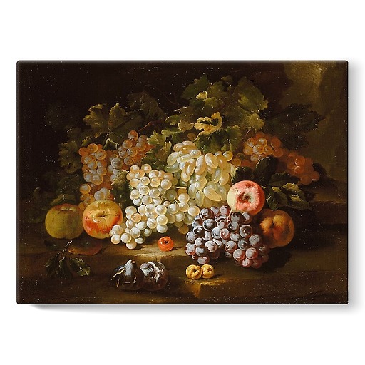 Nature morte aux raisins et aux figues (toiles sur châssis)