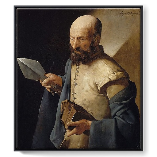 Saint Thomas (framed canvas)