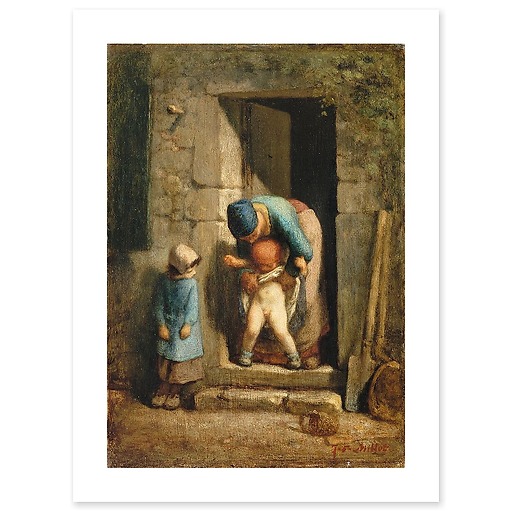 The Maternal Precaution (art prints)